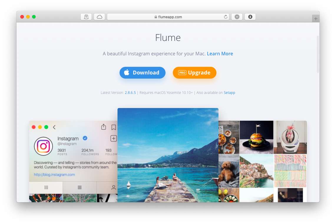 instagram for mac for chat